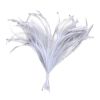 100 Pcs White DIY Jewelry Accessories Feather Handcrafted Earrings Headpiece Material Accessories, 2-5 inch