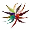 400 Pcs DIY Craft Colorful Artificial Chicken Feathers for Wind Chime Dream Catcher, 4-6 inch