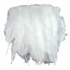 300 Pcs 3-6 inch White Artificial Feathers for DIY Craft Headdress Earrings Necklace Jewelry Decoration