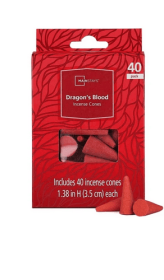 Mainstays Incense Cones, Dragon's Blood Fragrance (Red), 40 Pack 4.3 stars out of 252 reviews (4.3)| 252 ratings