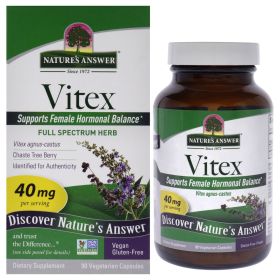 Vitex - 40mg by Natures Answer for Women - 90 Count Capsules