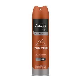 ABOVE Canyon - 48 Hours Antiperspirant Deodorant - Dry Spray for Men - Notes of Bergamot