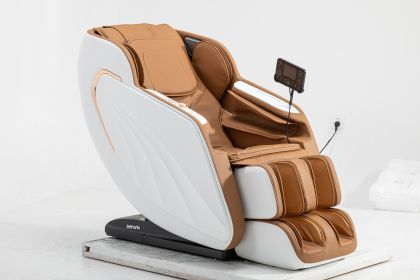 Full Body Massage Chair Zero Gravity Foot Rollers Back Heating LCD Touch Screen SL Track