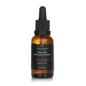THE ART OF SHAVING - Beard Oil - Black Pepper & Cedar Premium Beard Oil 728825 30ml/1oz