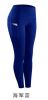 3 Pcs Set High Waist Yoga Pants With Pockets, Fit Workout Leggings For Sports, Running, Fitness