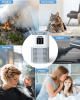 Air purifier activated carbon filter 0.3 micron particle incense smoke function 100m² air purification PM2.5 HEPA H13 filter 360° strong purification