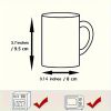 1pc_Dream catcher ceramic cup 11 ounces, coffee/tea/wine glass, suitable for Valentine's Day, birthdays, home decor,