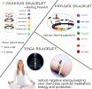 12Pcs Lava Bead Bracelet for Women Men Essential Oil Beads Chakra Yoga Bracelets Set