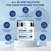 Retinol Pro Collagen Face Cream with Hyaluronic Acid Hydrating and Firming Cream for All Skin Types Day and Night Anti Aging Face Moisturizer for Wome