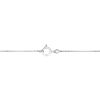 10K White Gold 1/4 Cttw Round-Cut Diamond Solitaire Chakra Style 18" Pendant Necklace (J-K Color, I1-I2 Clarity)