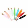 40 Pcs Colorful Gold Artificial Dyed Feathers for DIY Earrings Jewelry Clothing, 4-6 inch