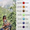 Women Men's 7 Chakra Necklace Bracelet Set Healing Crystal Energy Lava Stone Beads Yoga Meditation Pendant Necklace Bracelet Jewelry