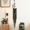 1pc Black Moon Decor Dream Catcher; Hanging Dream Catcher; Wall Decor Valentine's Day Gifts Birthday Gifts
