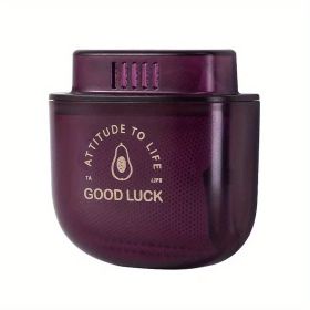 1 Pack Fridge Ninja Fridge Deodorizer - More Effective Than Baking Soda - Natural And Unscented Activated Charcoal Refrigerator Deodorizer - Fridge (Color: PURPLE)