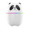 220ML USB Panda Mini Humidifier; 7 Colors LED Aromatherapy Essential Oil Diffuser Spray