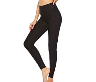 Womens Yoga Pants Gym High Waist Workout Leggings Push Up Tights Sports (Color: Colorful, size: 2XL)
