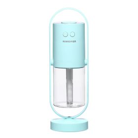 Magic Shadow USB Air Humidifier For Home With Projection Night Lights Ultrasonic Car Mist Maker Mini Office Air Purifier (Color: Blue, Style: USB)