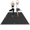 VEVOR Exercise Mat, Non Slip High Density Premium Yoga Mat, Exercise Yoga Mat for Men & Women, Fitness & Exercise Mat with Bag & Carry Strap