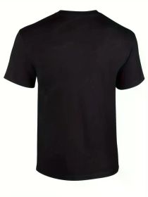 Sioux Pride Graphic T-Shirt - Native American Inspired Design, Black Tee with & Star Motifs, Casual Round Neck (Color: pureBlack, size: XXL_pure)