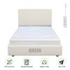 Queen/King Size Options Grounding Sheet 95% Organic Cotton 5% Silver Fiber Fitted Grounded Sheet With 15FT Grounding Cord For Improve Sleep Therapy We