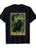 The Black Cat Adorable Cats Tarot Card Cute Animal Pet T-Shirt