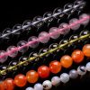 East China Sea Natural Crystal Raw Stone Polished Round Beads Handmade DIY Beaded Jewelry