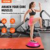 VEVOR Half Exercise Ball Trainer, 26 inch Balance Ball Trainer, 1500lbs Capacity Stability Ball, Yoga Ball with Resistance Bands & Foot Pump