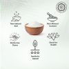Himalayan White Salt by Pride Of India - 1lb - Rarest & Enriched W/84+ Natural Minerals- Low Sodium- Mineral Rich Nutrition and Enhanced Taste- Health