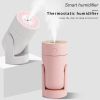 Desktop Mini Humidifier; Small Desktop Cool Mini Humidifier With Colored Night Light; USB Personal Desktop Humidifier For Office Bedroom; Travel; Plan