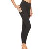 Womens Leggings High Waist Side Pockets Yoga Leggings Workout Tights