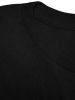 The Reader Tarot Card Skeleton Graphic T-Shirt, 100% Cotton, Black,